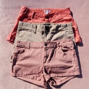 Lot of shorts for spring